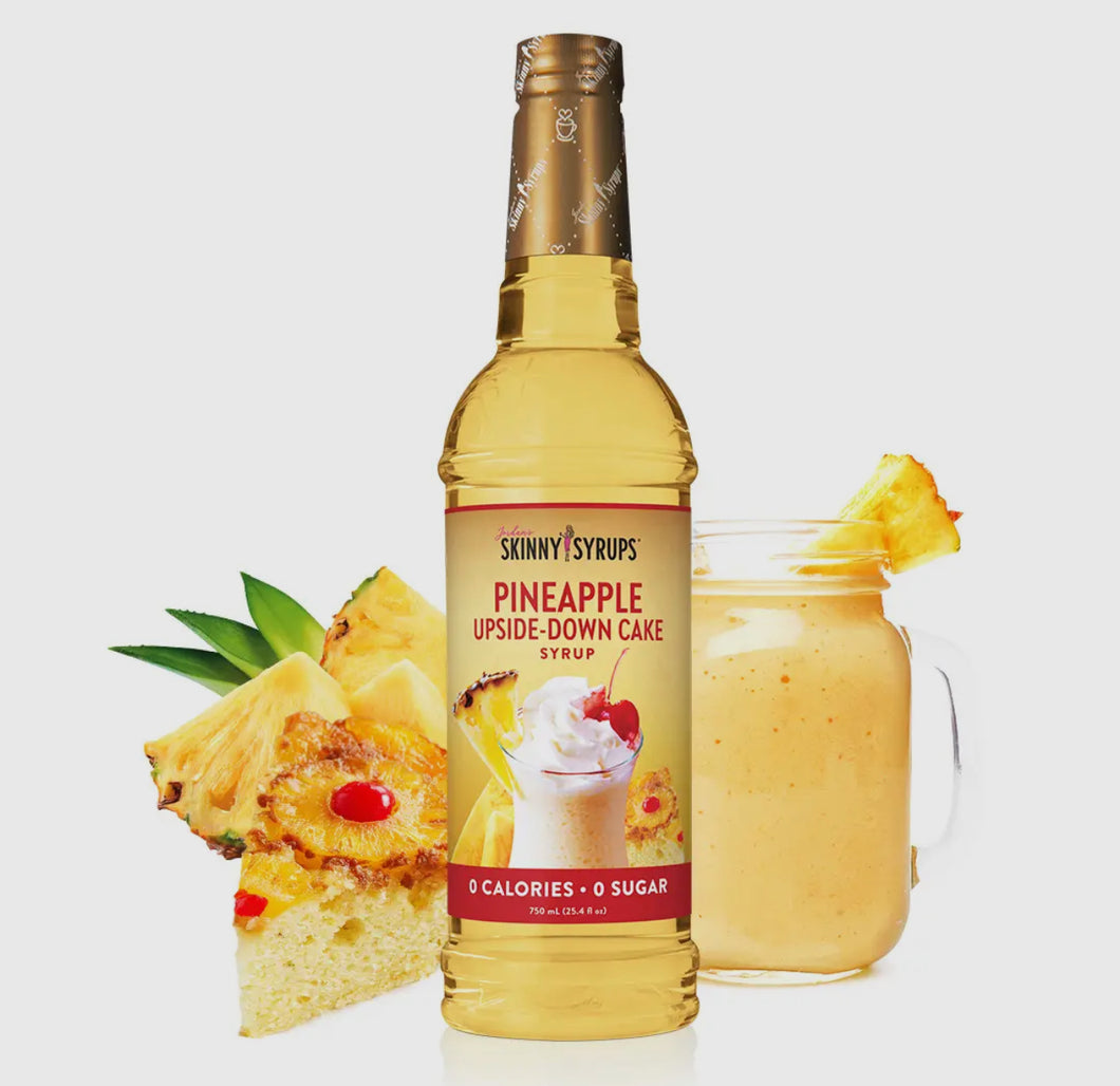 Pineapple upside down cake skinny syrup
