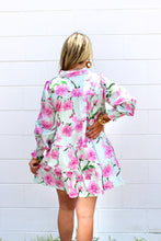 Load image into Gallery viewer, Floral long sleeve dress
