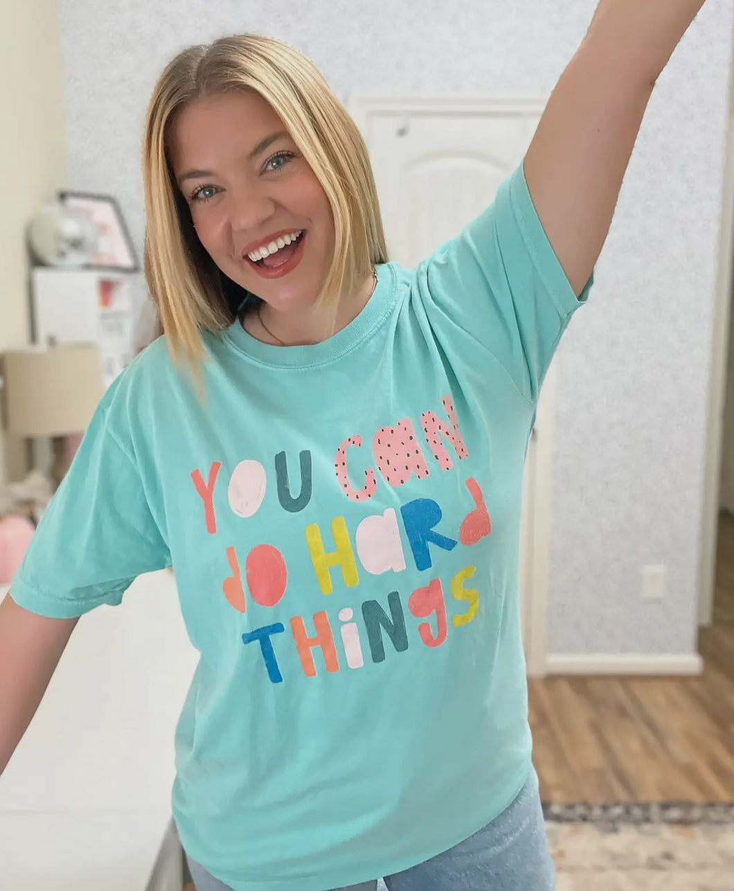 You can do hard things tee