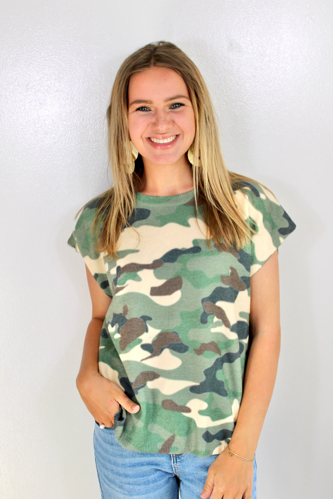 Camo top