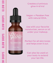 Load image into Gallery viewer, Glow drops- sugar glow tan
