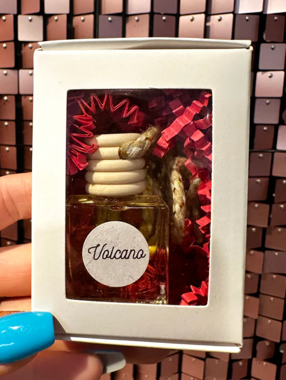 Volcano car diffuser