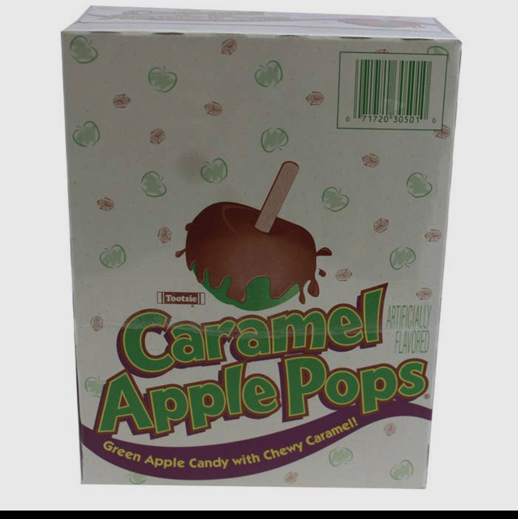 Caramel apple pops