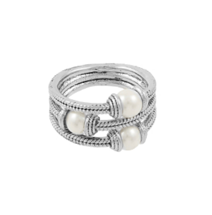 Silver dupe ring