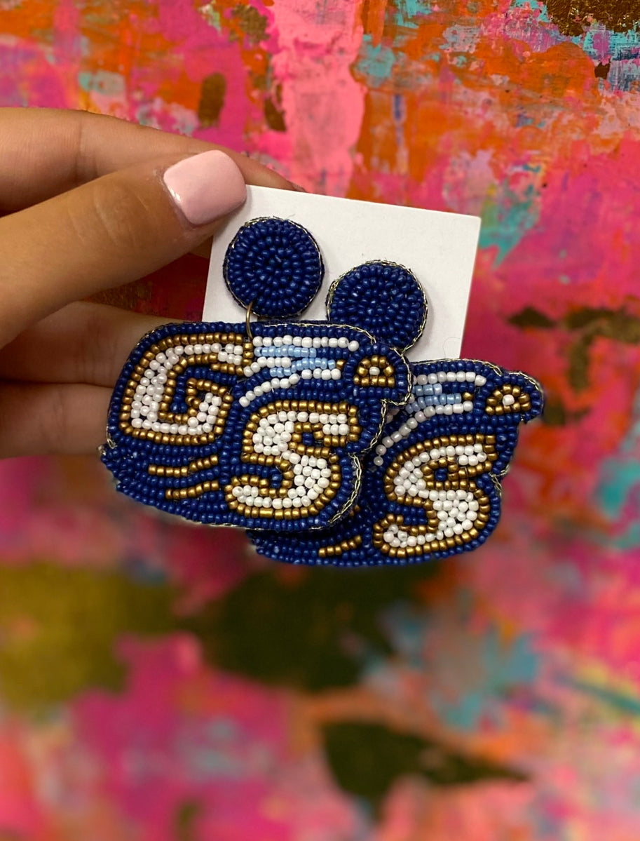 GS earrings