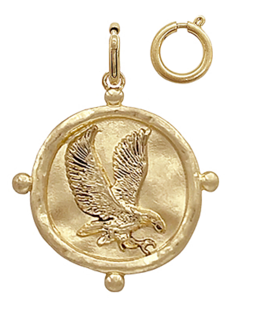 Eagle pendant charm