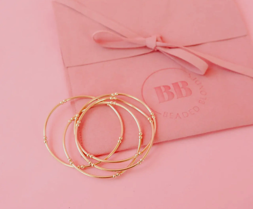 Mollie bar bracelet-ONE BRACELET ONLY- beaded blondes