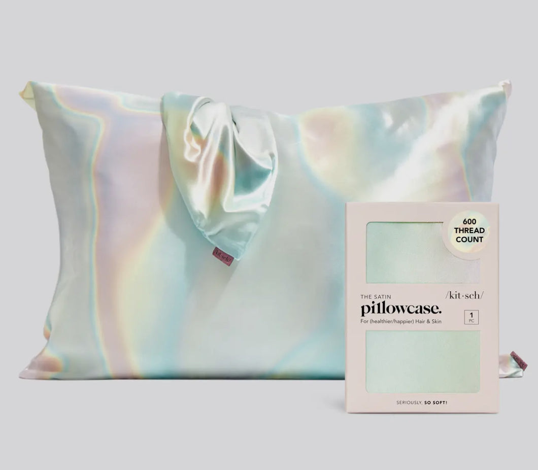 Aura satin pillowcase