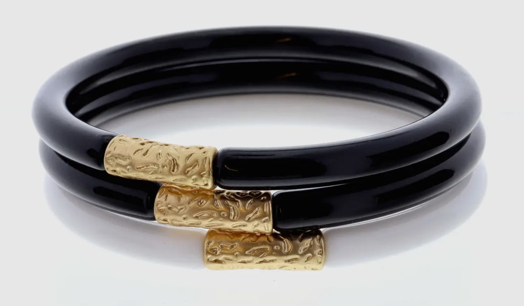 Black white inspired bangles