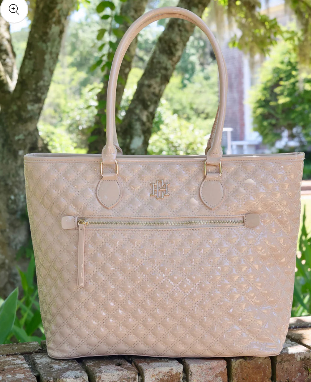 Nude Jayden tote- Caroline hill