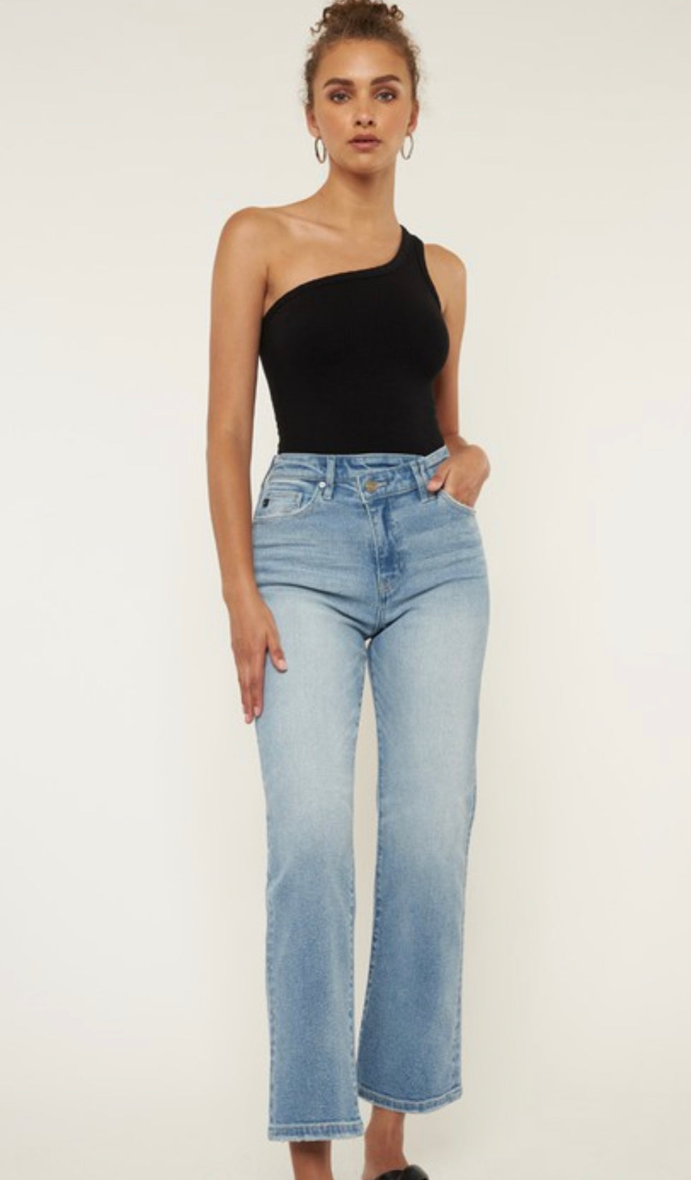 Kancan criss cross jeans