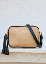 Load image into Gallery viewer, Margoe Crossbody Natural Black- Caroline hill

