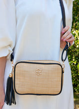 Load image into Gallery viewer, Margoe Crossbody Natural Black- Caroline hill
