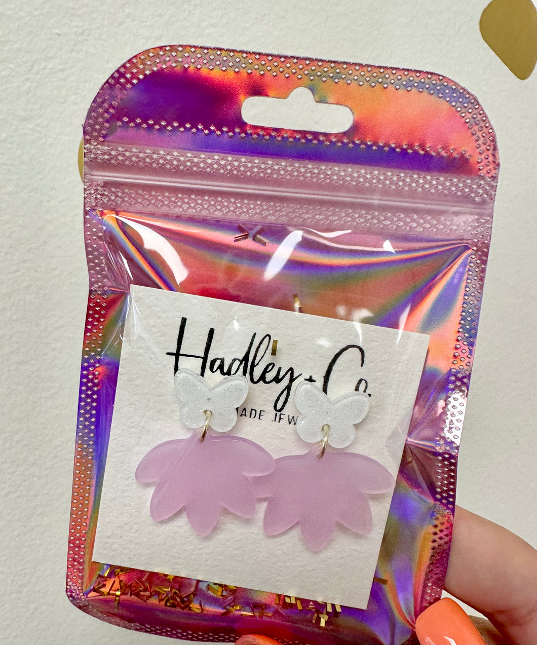 Pink leaf Hadley + co kids