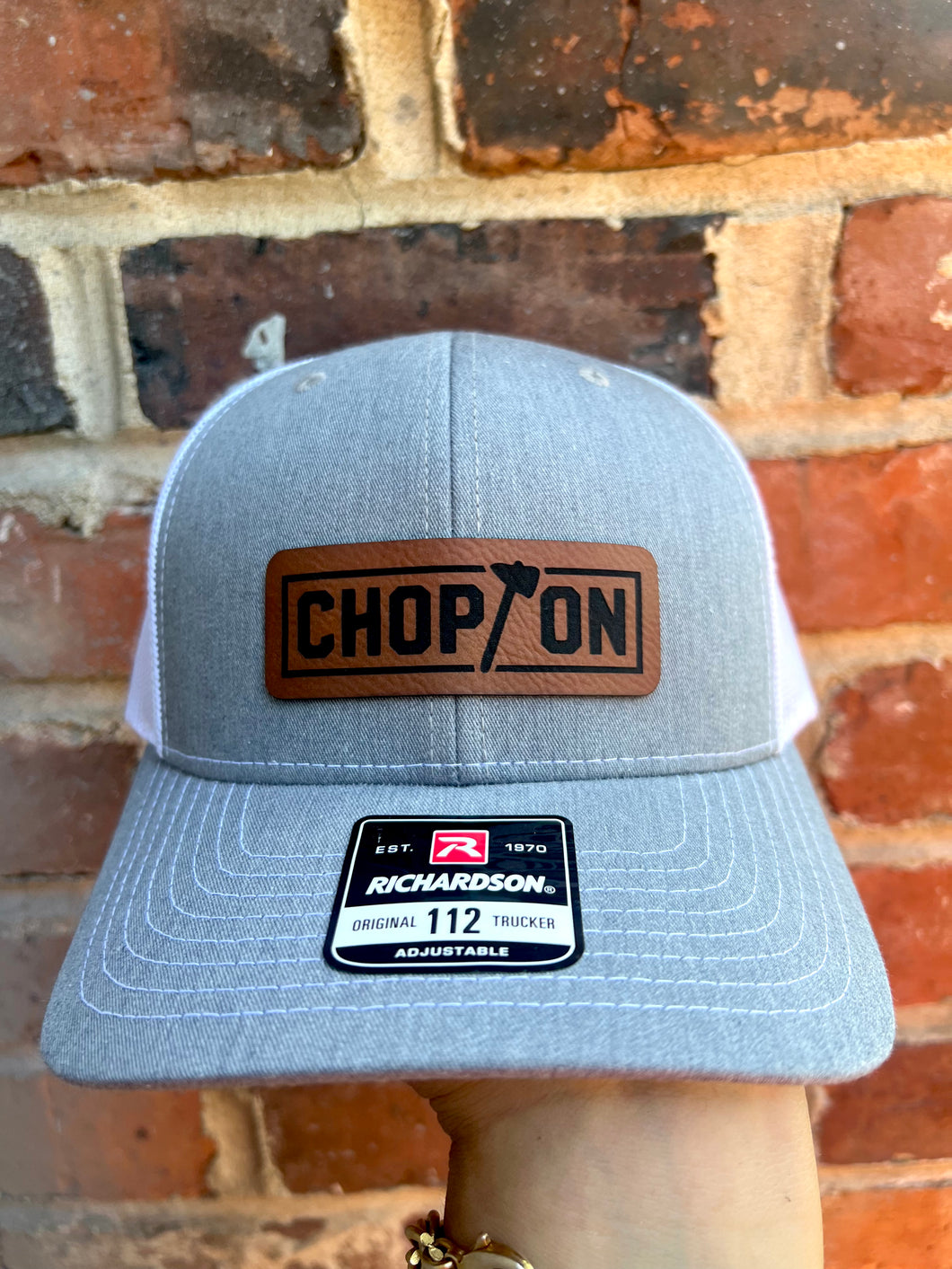 Chop on hat