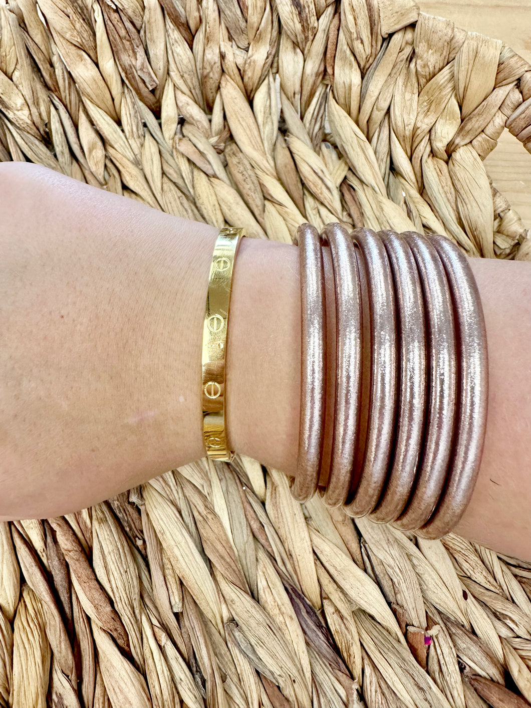 Inspired cuff bracelet