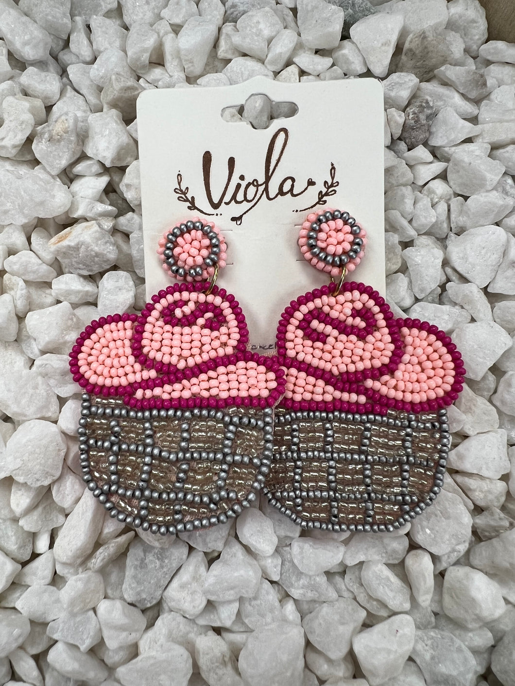 Cowgirl disco earrings