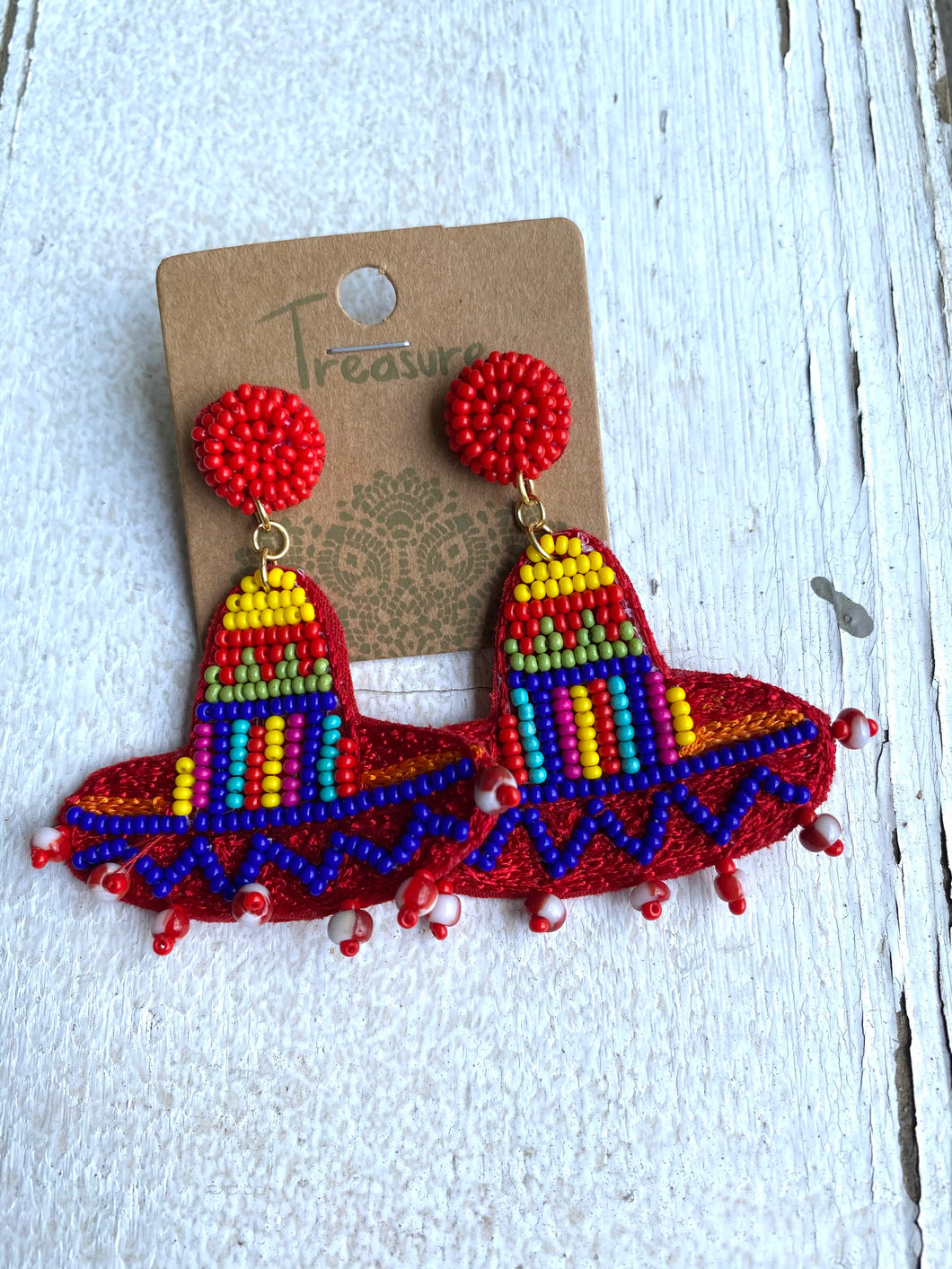 Sombrero earrings