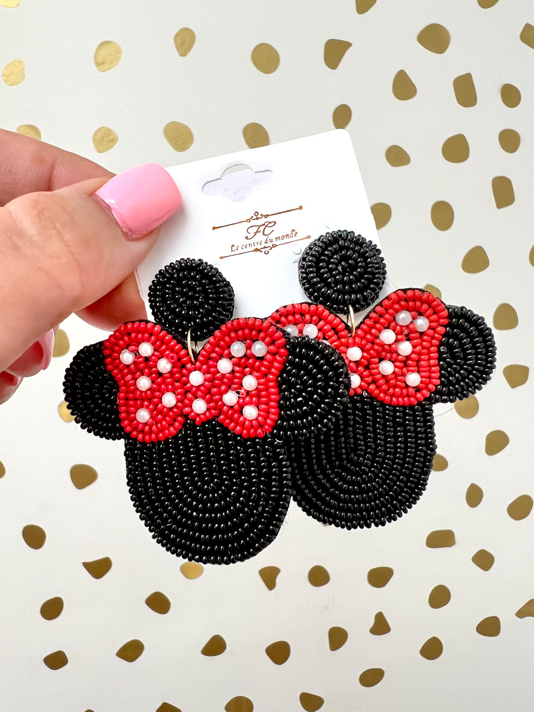 Minnie earrings