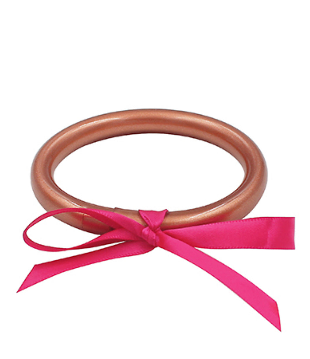 Rose gold chunky inspired bangle