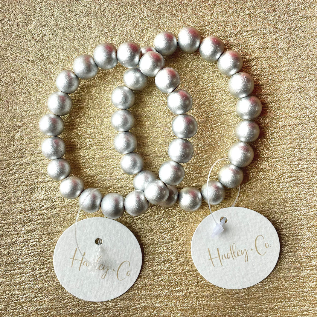 Silver Hadley + co bracelet (sold individually)