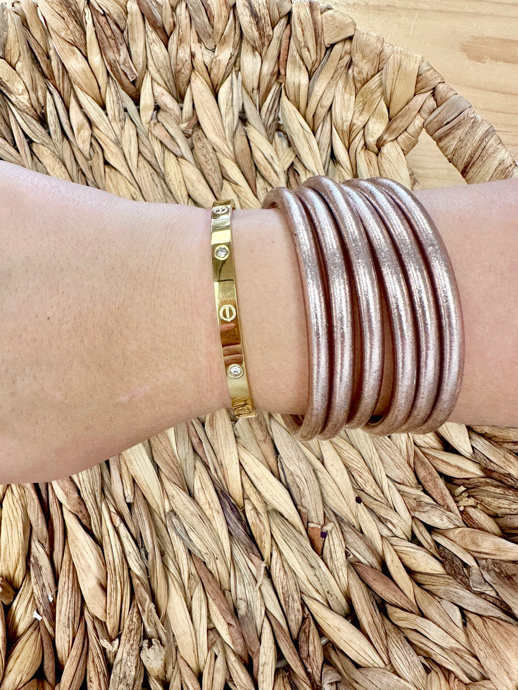 Inspired diamond cuff bracelet