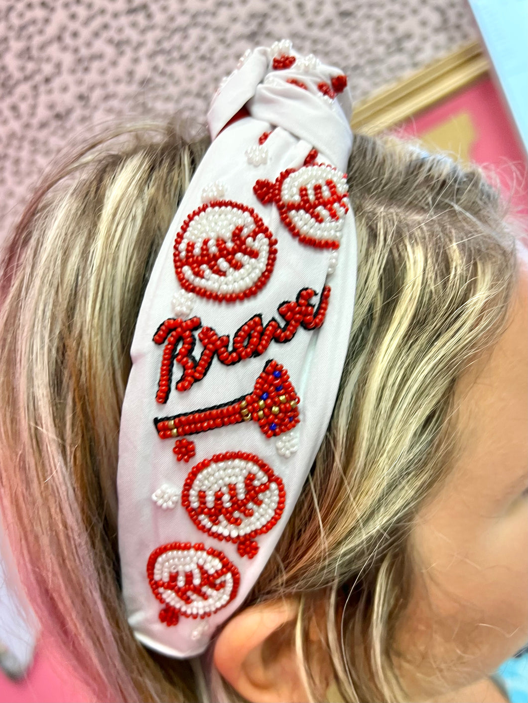 Braves headband